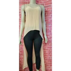 Millau Dress Shirt Orange Silk Women's Size XS NEW #C6